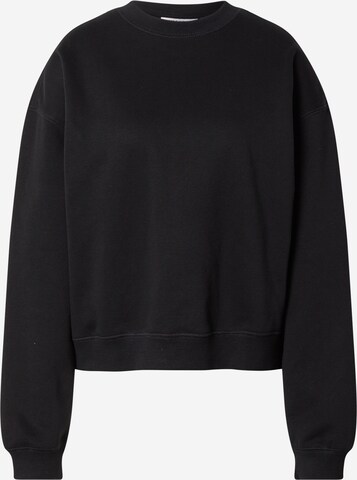 WEEKDAY Sweatshirt 'Essence Standard' in Schwarz: predná strana