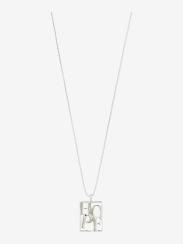 Pilgrim Necklace 'Love Tag' in Silver