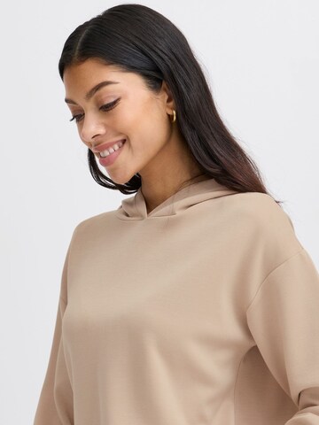 Felpa 'MIX SWEAT' di b.young in marrone