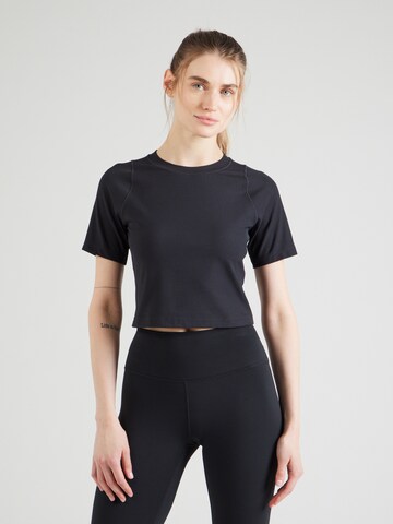 NIKE Functioneel shirt in Zwart: voorkant