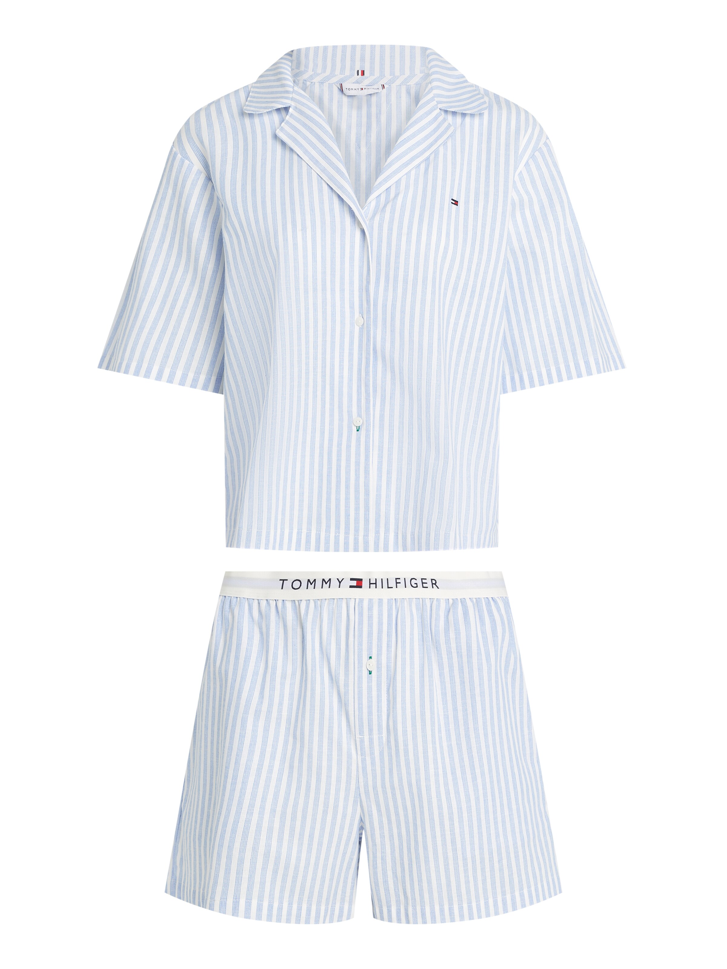 Shorty Tommy Hilfiger Underwear en bleu : devant