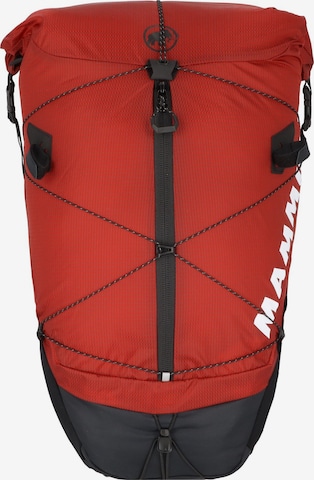 Zaino sportivo 'Ducan Spine' di MAMMUT in rosso: frontale