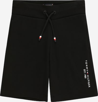 TOMMY HILFIGER Pantalón 'Essential' en negro / blanco, Vista del producto