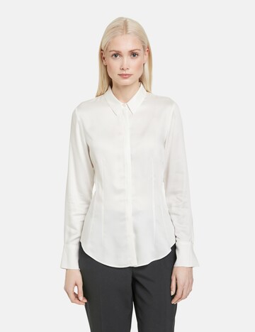 TAIFUN Blouse in White: front