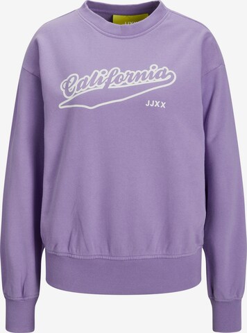 JJXX Sweatshirt 'Beatrice' in Lila: voorkant