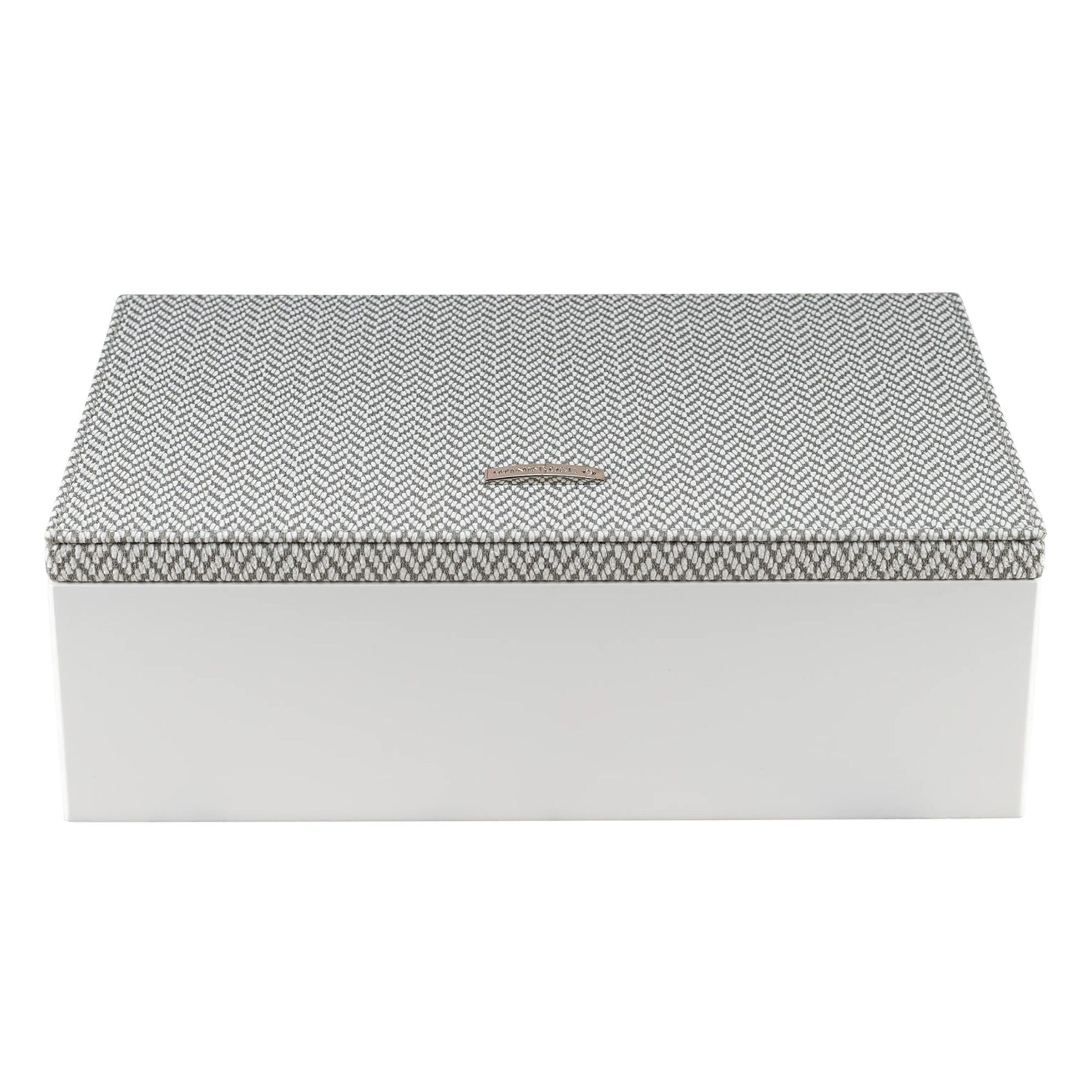 WINDROSE Schmuckkasten 'Calma' in Weiß: Vorderseite