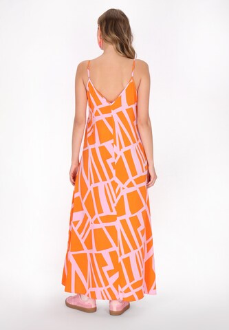 MYMO Summer dress in Orange