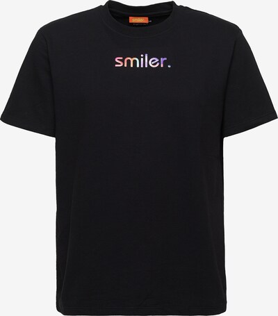 smiler. Shirt 'laugh.' in mischfarben / schwarz, Produktansicht