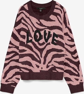 VERO MODA Sweater 'VMNEWKAI' in Red: front