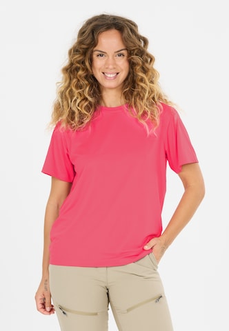 Whistler Functioneel shirt 'Tuloni' in Roze: voorkant