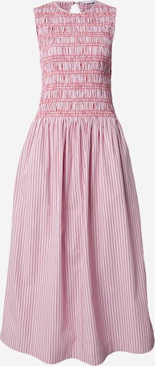 TOMMY HILFIGER Mekko 'Stripe Smock Sleeveless Fit And Flare Maxi' koossa 32 värissä laivastonsininen / roosa / vaaleanpunainen, Tuotenäkymä