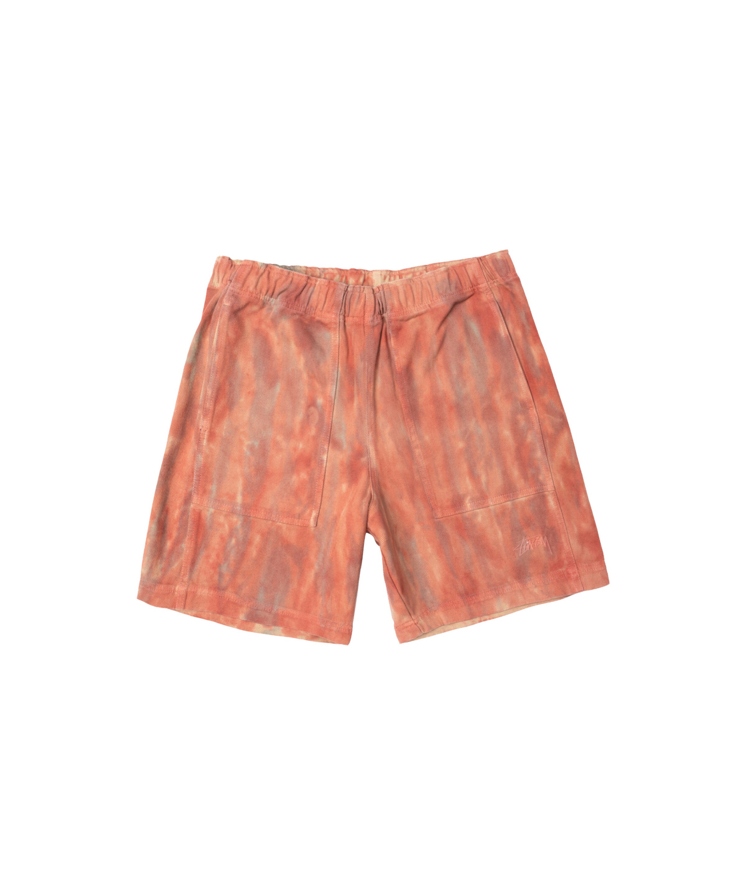 Stüssy Regular Shorts in Orange: Vorderseite