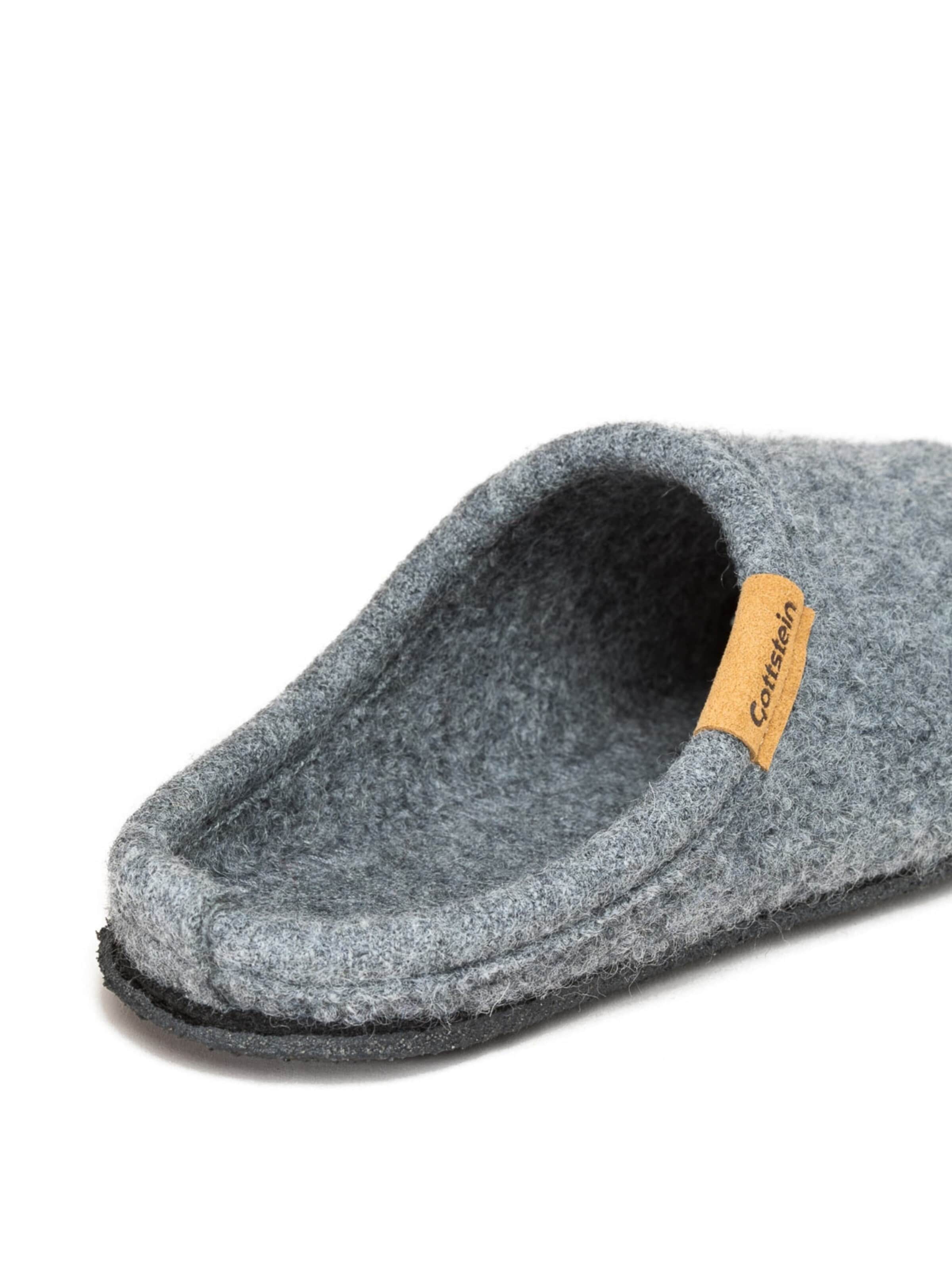Gottstein Slippers 'Walkpantoffel Alpine Light' in Grey