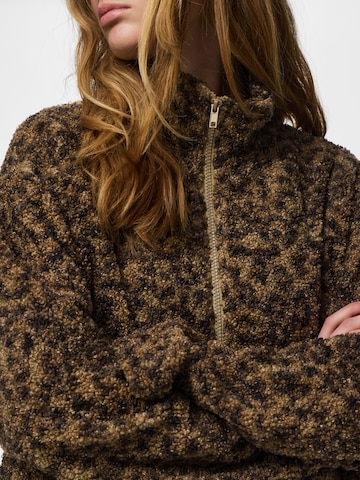 PIECES Jacke 'PCKATTY' in Braun