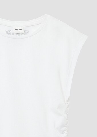 s.Oliver T-Shirt in Weiß