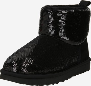 UGG Boots 'Classic Mini Mirror Ball' in Schwarz: predná strana