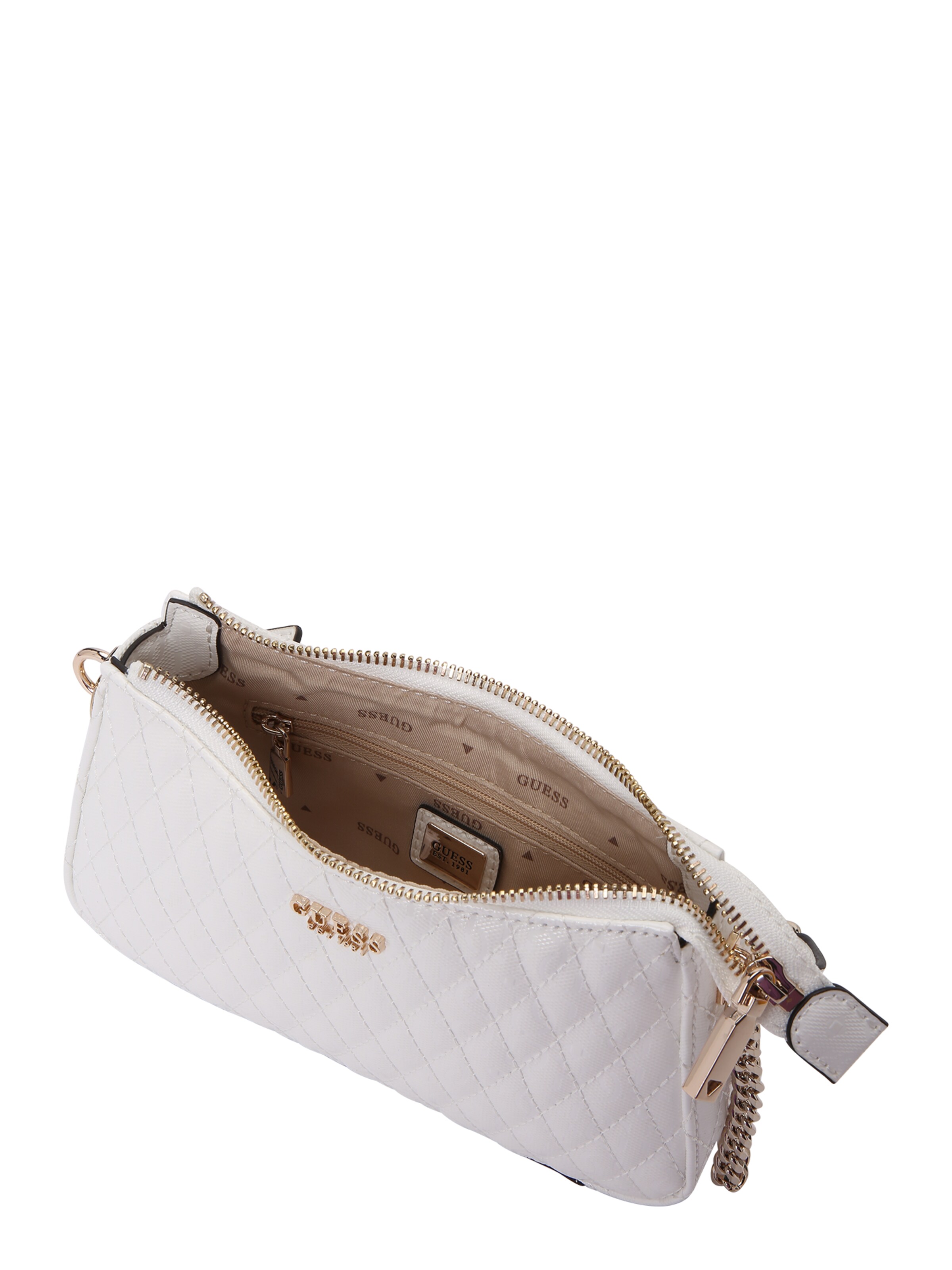 GUESS Válltáska 'Betula' - fehér