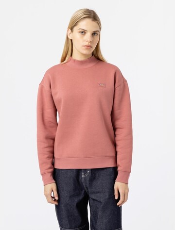 DICKIES Sweatshirt 'Oakport' in Pink: front