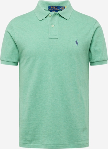 T-Shirt Polo Ralph Lauren en vert : devant