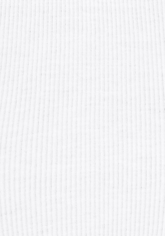 s.Oliver Μπλουζάκι ύπνου σε λευκό