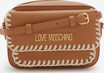 Love Moschino Crossbody Bag in Brown: front