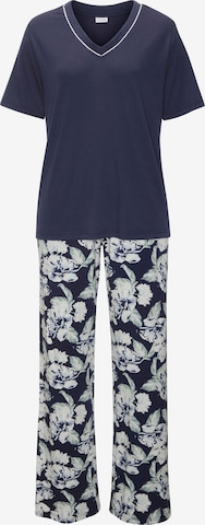 LASCANA Пижама в синьо: отпред