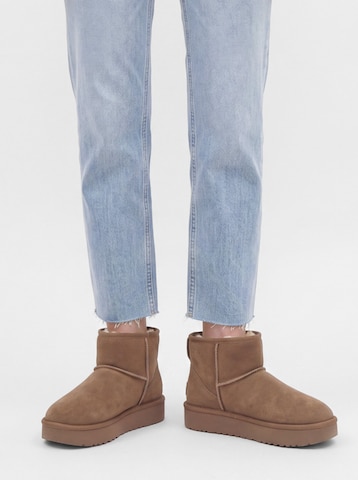 Esprit Shoes Kozačky 'Pitera' – hnědá