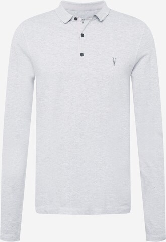 T-Shirt AllSaints en gris : devant