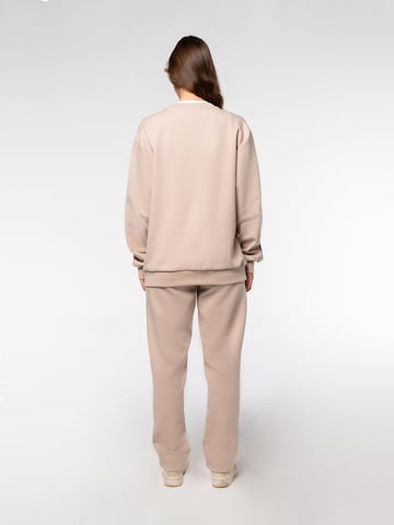 Sweat-shirt 'City' Eoselio en beige