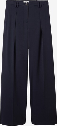 TOM TAILOR Pantalon à pince 'Lea' en bleu nuit, Vue avec produit