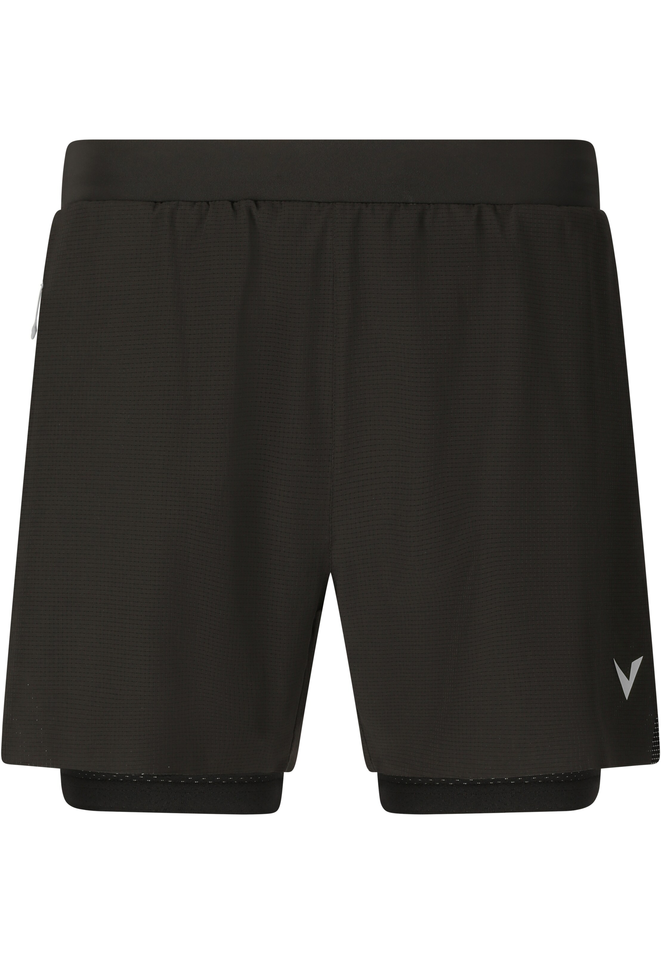 Virtus Sportbroek 'Ado' in Zwart: voorkant