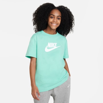 Nike Sportswear T-Shirt 'Futura' in Blau: predná strana