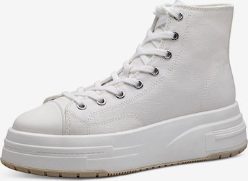 TAMARIS Sneakers hoog in Wit: voorkant