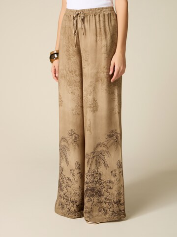 Baggy Pantalon oltre en marron