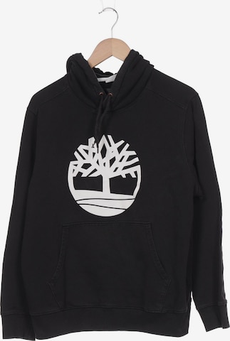 TIMBERLAND Sweatshirt & Zip-Up Hoodie in XL in Black: front