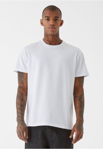 9N1M SENSE Shirt 'W-Blank' in Wit: voorkant