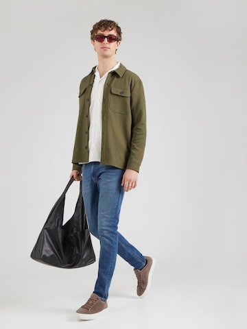 Coupe regular Chemise 'ONSNEWKODYL' Only & Sons en vert