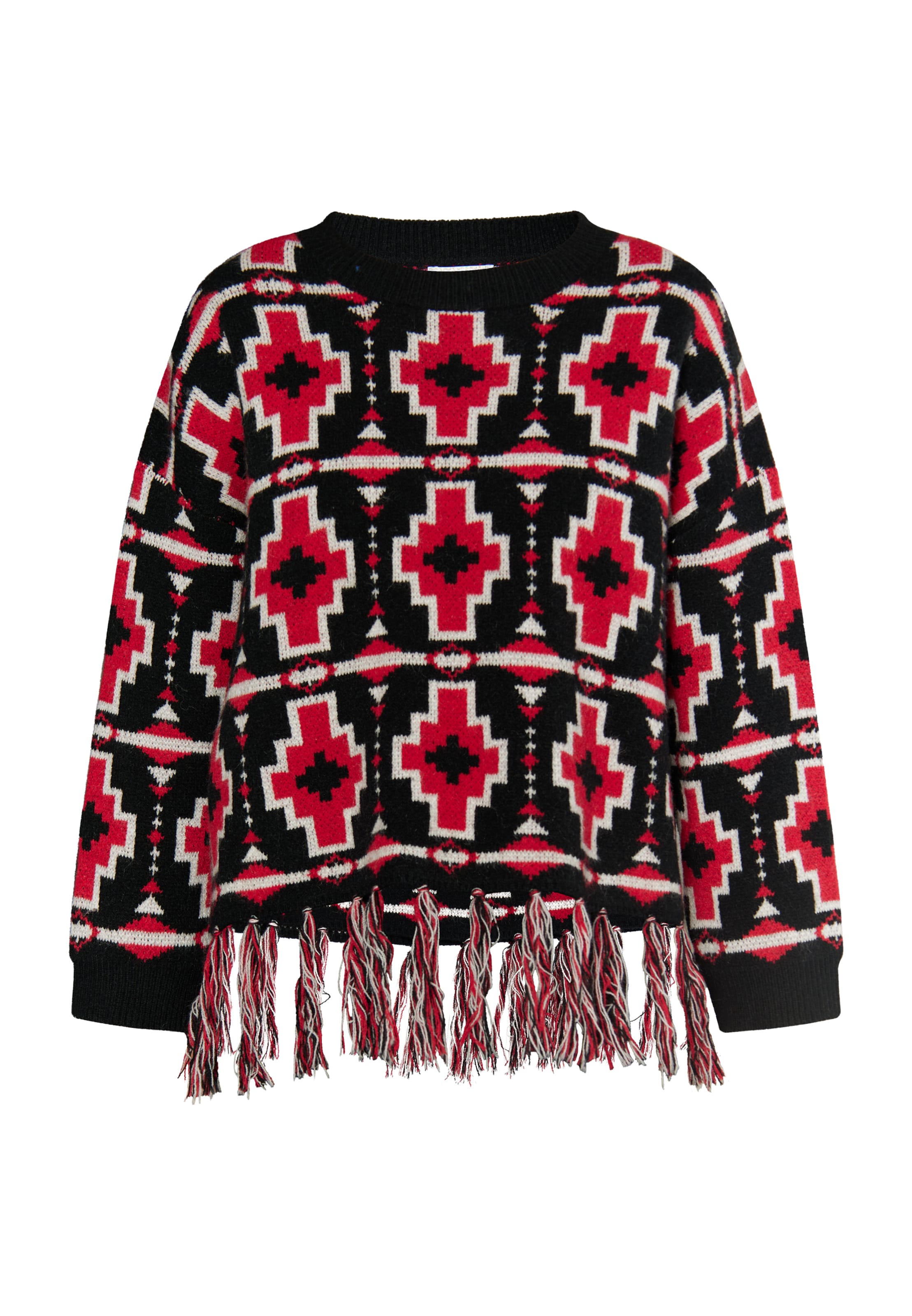 IZIA - Pullover 'Hoona' em preto: frente