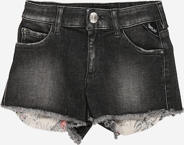 REPLAY & SONS Regular Shorts in Schwarz: predná strana