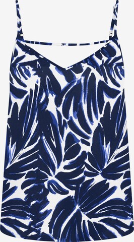 ONLY Top 'ONLNOVA LIFE PARIS' in Blauw: voorkant