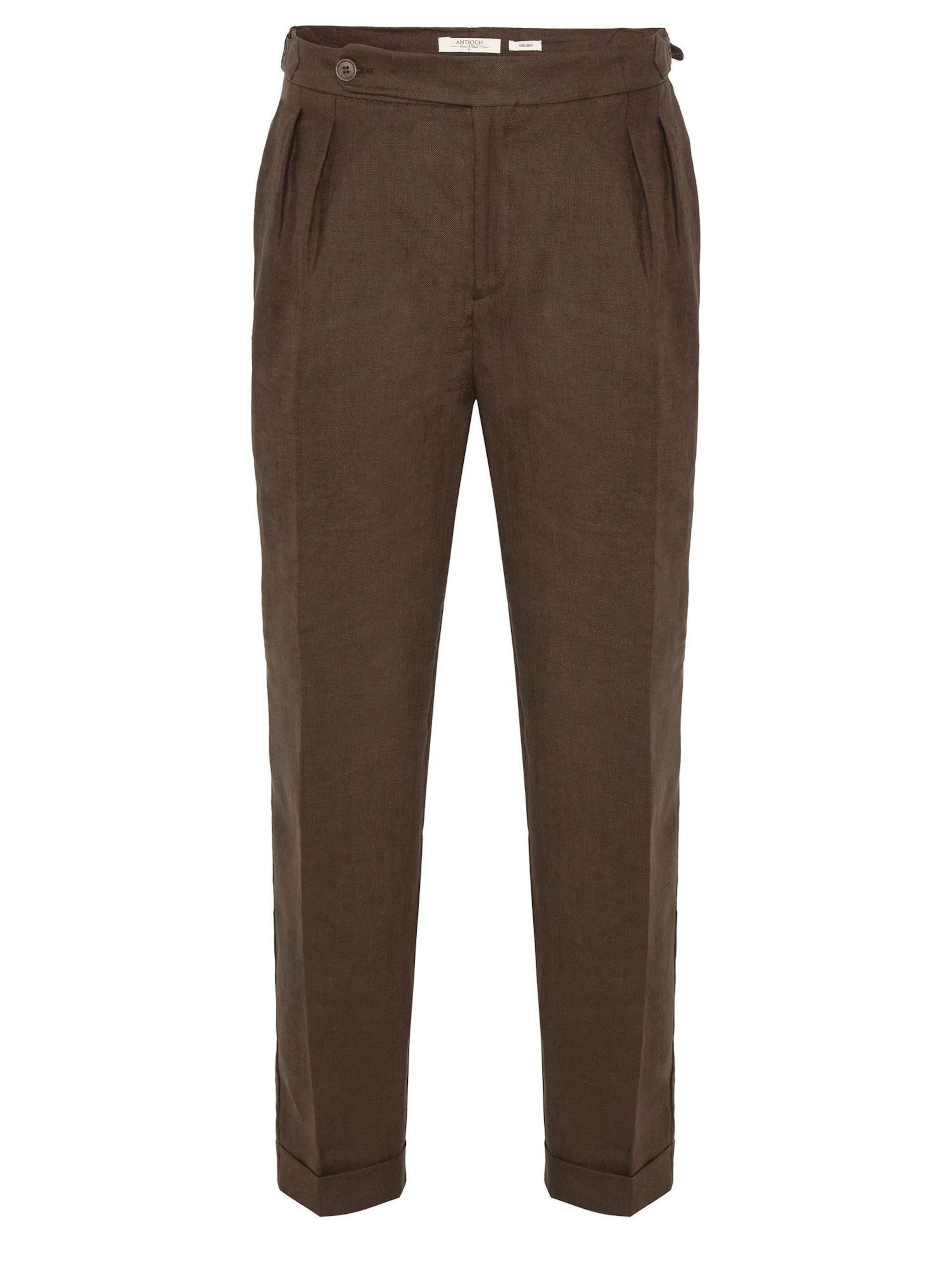 Antioch regular Παντελόνι σε καφέ: μπροστά
