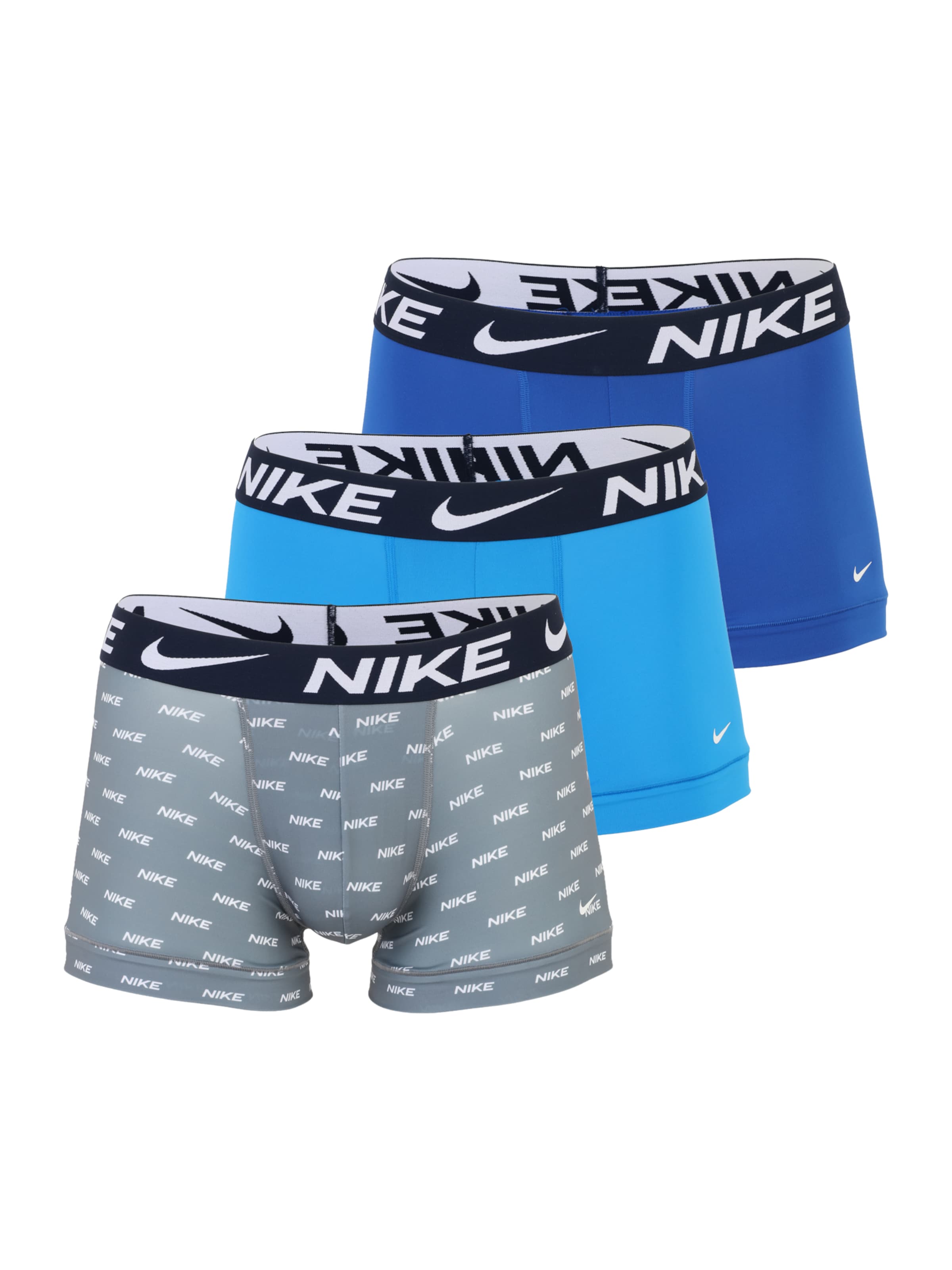 NIKE Underwear Boxer shorts 'Everyday Essential' in XS in Azure / Royal blue / Grey / White, Item view