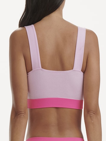 ADIDAS ORIGINALS Bralette Sports Bra ' Bralette Logo Rib ' in Pink