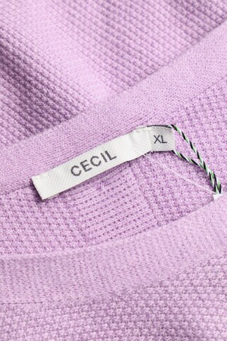 CECIL Batwing-Pullover XL in Lila