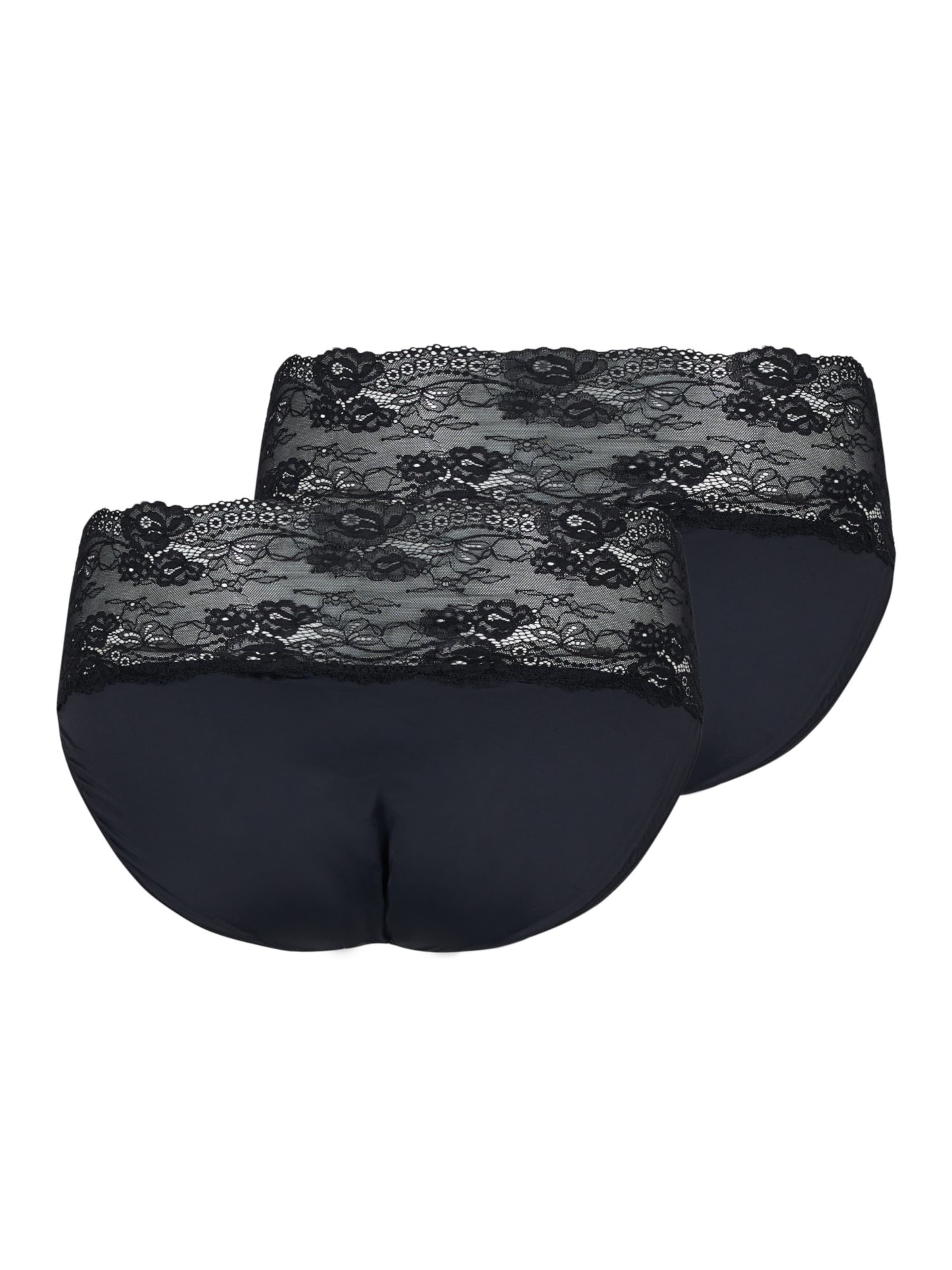 Devoted by Zizzi Slip 'LCARA' in Schwarz