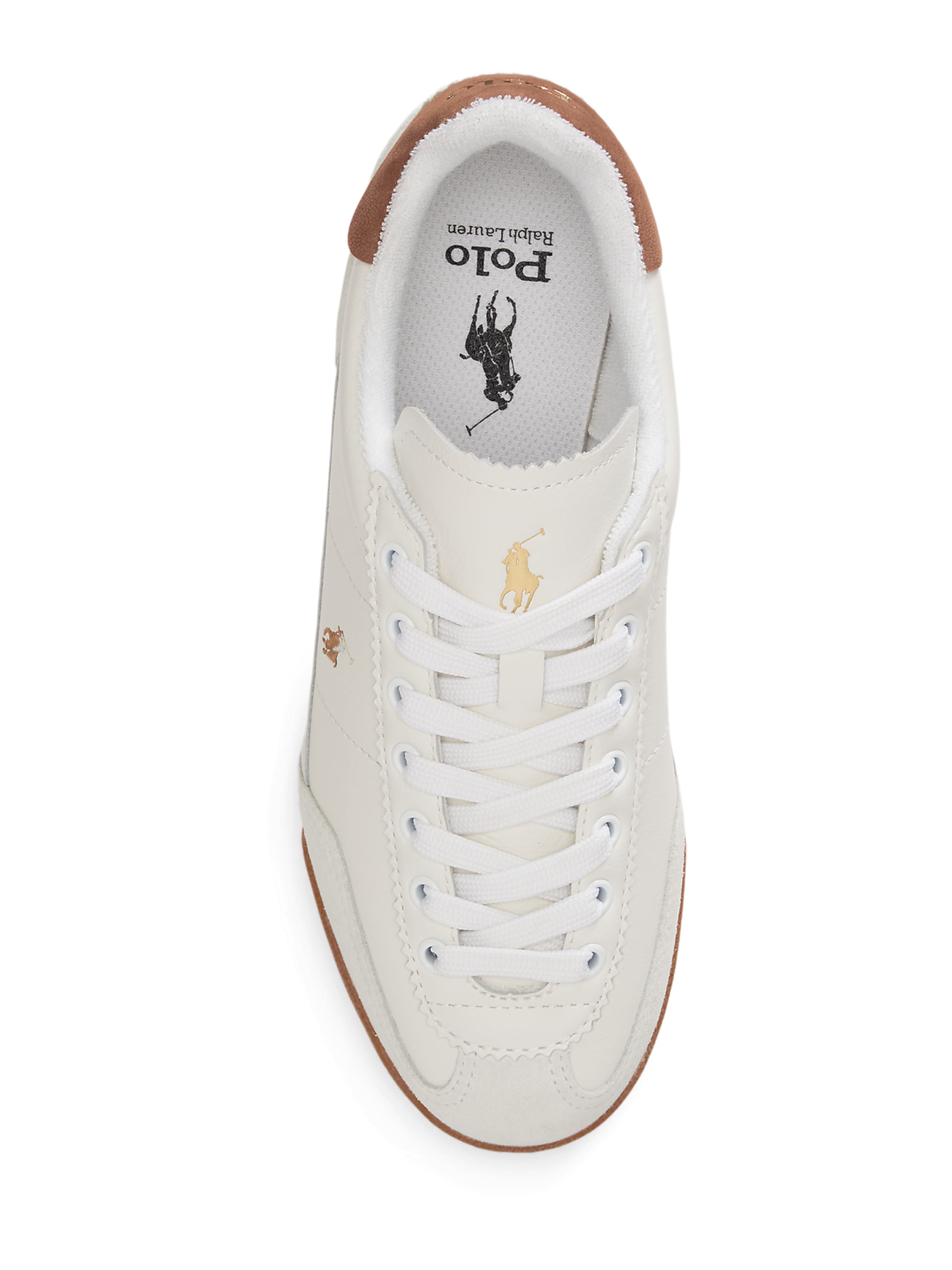 Polo Ralph Lauren Σνίκερ χαμηλό 'HESTER' σε λευκό