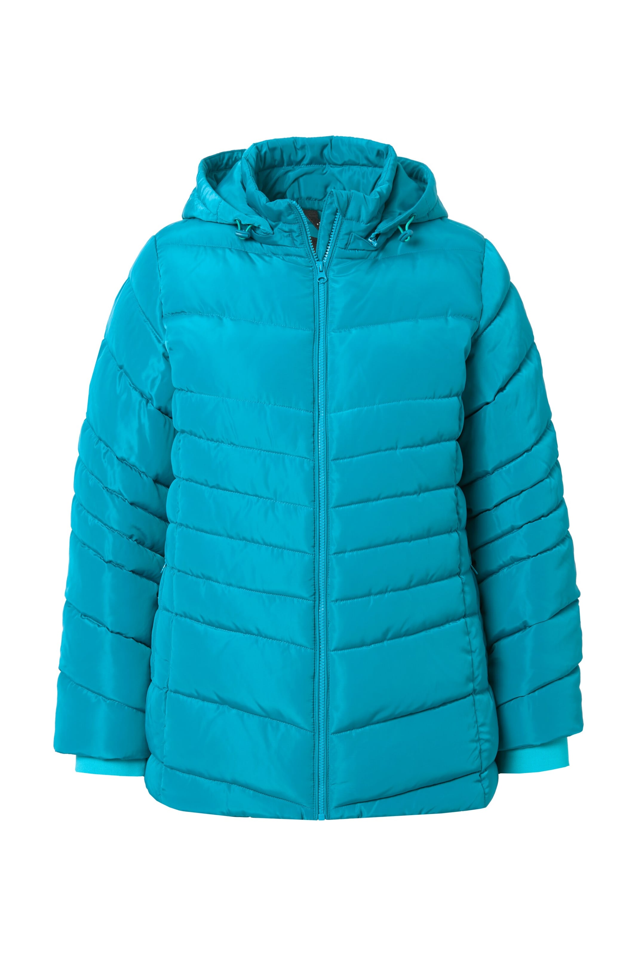 Ulla Popken Tussenjas in Blauw: voorkant