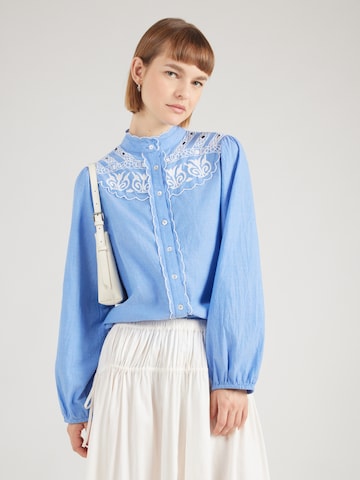 Lollys LaundryBluza 'LiaLL' - plava boja: prednji dio