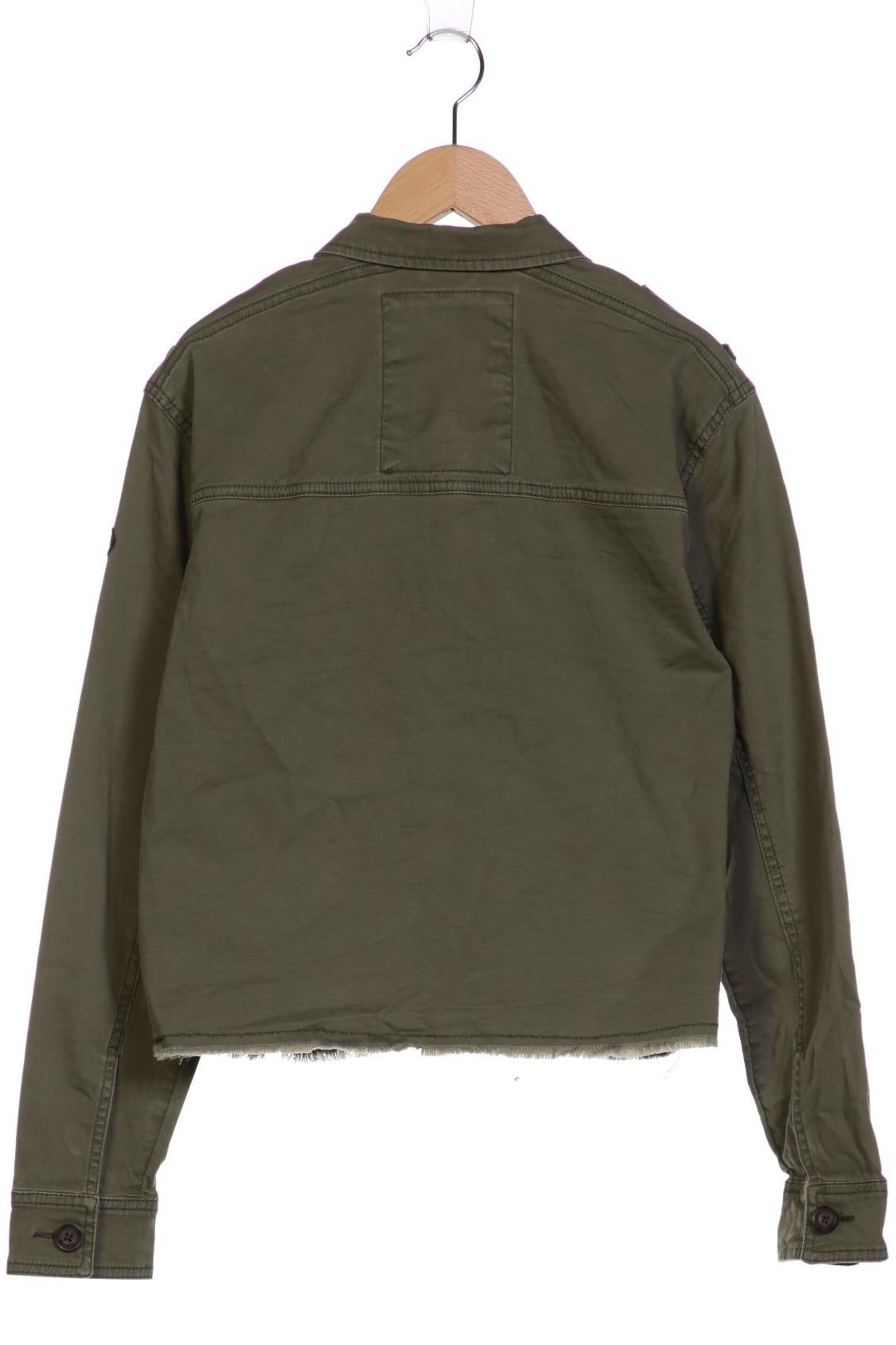 HOLLISTER Jacket & Coat in M in Green