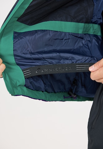 Whistler Athletic Jacket 'Drizzle' in Green